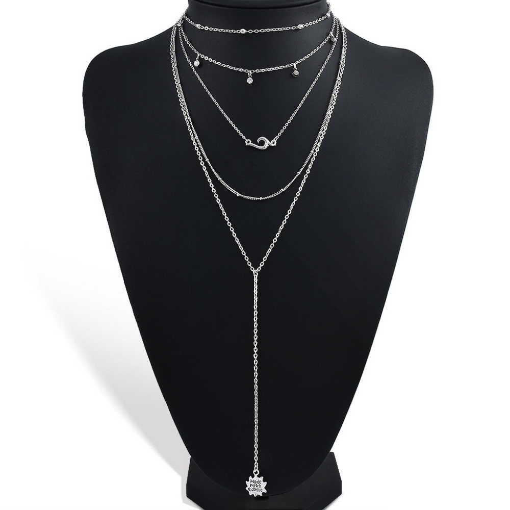 Boho Layered necklace - Picture 2 of 3